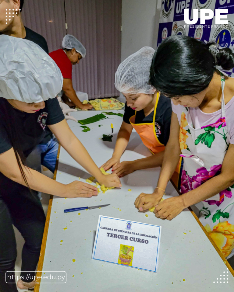 Tradicional Chipa Apo en la UPE: Compartiendo y Reanimando la Cultura